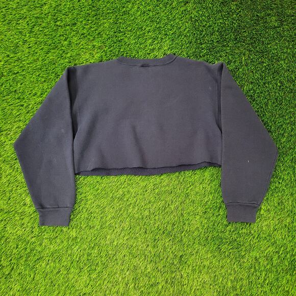 Vintage 90s Loyola College Sweatshirt Womens Large 21x15 Cropped USA - Picture 2 of 16